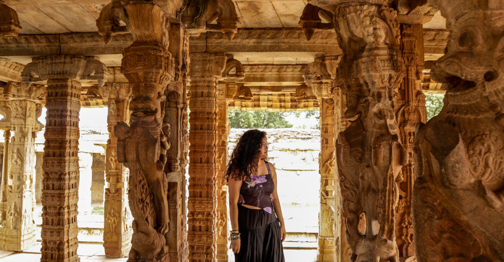 Girl in Hampi