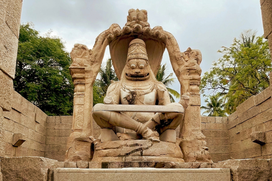 Narasimha Statue Narasimha Statue in Hampi