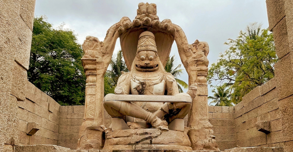 Narasimha Statue Narasimha Statue in Hampi