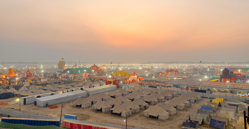 Tents at Mahakumbh